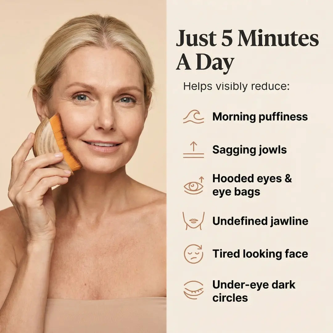 Aeki Lymphatic Face Brush