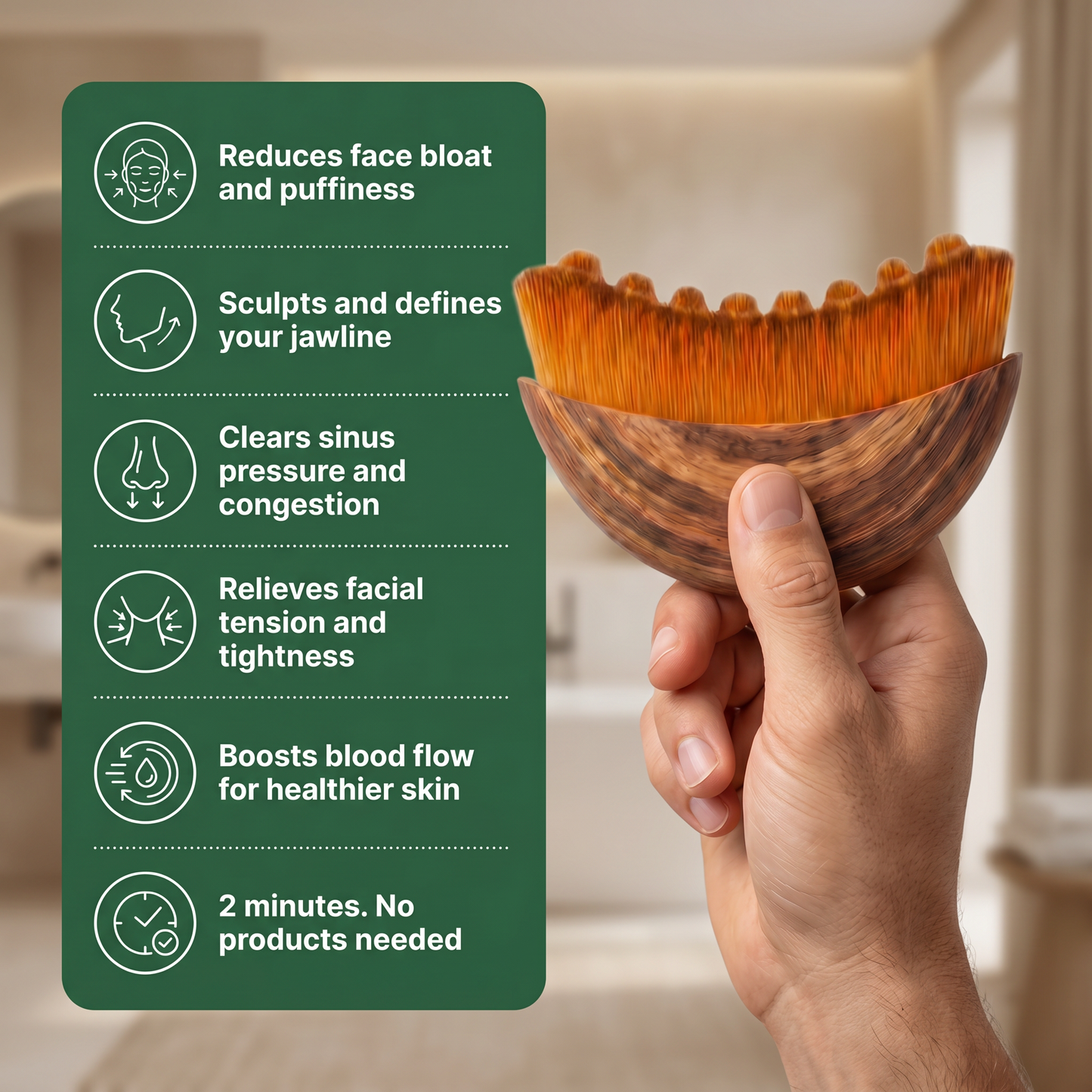 Aeki Lymphatic Face Brush